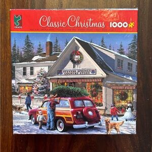 🧩 Holiday Ready! Classic Christmas Puzzle — 1000 Pieces  - Festive Winter Scene